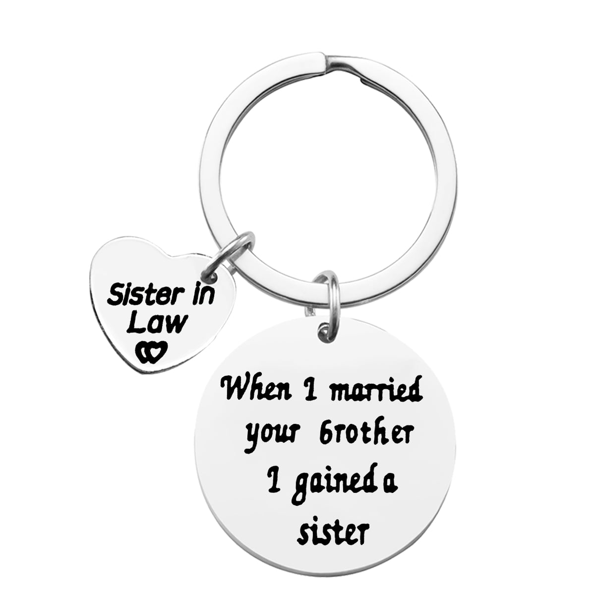 Gifts for Sister in Law When I Married Your Brother Gained a Sister