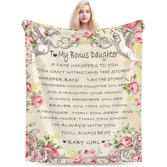Gifts for Sister- Sister Birthday Gift Ideas, Gift for Sister from to My Sister Blanket Christmas Romantic Gifts for Her-for Bedroom Living Rooms Bed Sofa Couch 60"x80"