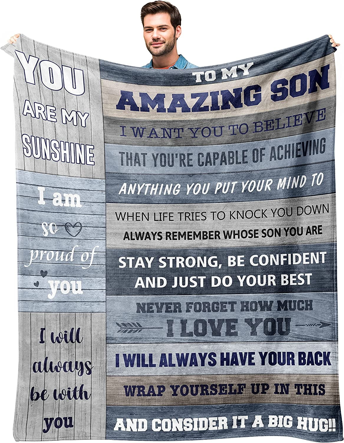 Gifts for Son Blanket 50"x60" Son Gifts Son Birthday Gifts Gift