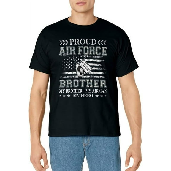 Gifts T-Shirt Proud Air Force Brother Air Force Matching Family