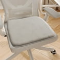 thumbnail image 1 of Gifts TTJ 3 cm Sponge Seat Cushion With Ties Non Slip Breathable Thin Chair Pad Comfortable Summer Dining Office Student Seat Mat Easy Care Portable Cushion, 1 of 6