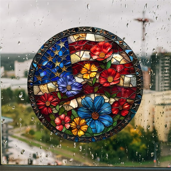 Gifts TTJ Home Window Film Decorative Colored PVC Glass Pasting Window Film Static Cling Privacy Decorative Film For Home Office Bathroom Kitchen Seasonal Accent