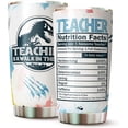 thumbnail image 1 of Gifts For Teacher - Teacher Tumbler on Christmas - Teacher Appreciation Tumbler - Teacher Cup - Teacher Mug - Gifts for Teachers from Students on Teacher Day, 1 of 5