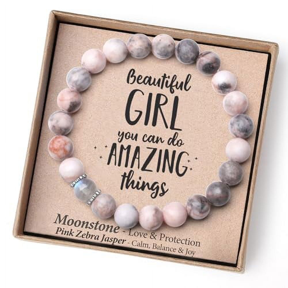 Gifts for Teen Girl Gifts Ideas 13 Year Old Girl Birthday Gifts Charm Beaded Bracelets Best Friend Gifts for Women Granddaughter Niece Daughter Her Easter Christmas Stocking Stuffers Valentines Day