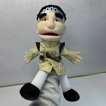 Gifts Toys Large Jeffy Boy Hand Puppet Children Soft Doll Funny Party Props Christmas Doll Plush Toys Puppet Kids Gift