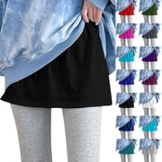 Gifts USSUMA Layered Tiered Sheer Shirt Extender Half Slip Plus-Size Skirt Multi-Tier Mesh Add-On Lined Underskirt For Dresses And Skirts Anti-Peep Modesty Layer Comfortable Coverage