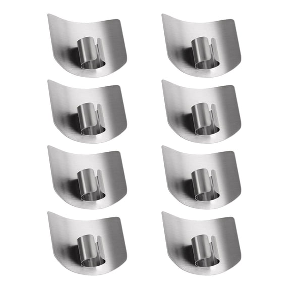Gifts Ufehgfjh Finger Guard Single Stainless Steel Kitchen Finger Protector Vegetable Cutting Safety Guard Anti Cut Hand Protector Chef Tool Finger Guard Single