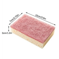 Gifts Heavy Duty Scrub Sponges Kitchen 10pcs,Dual Side Cleaning Dish Sponges for Non-Coated Cookware,Pocelain Bakeware and More