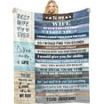 thumbnail image 1 of Gifts for Wife, Anniversary Birthday Gifts for Wife, Blanket to Wife from Husband, Presents for Mother's Day,Christmas, Valentine's Day, Soft Flannel Throw Blanket Bed Wife Blanket Gift, 1 of 7