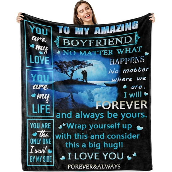 Gifts for Wife Blanket 60"X50",Wife Birthday Gift Ideas,Wife Birthday Gifts from Husband,Christmas Birthday Gifts for Wife,Romantic Anniversary Wedding Gifts for Wife,Best Wife Ever Gifts