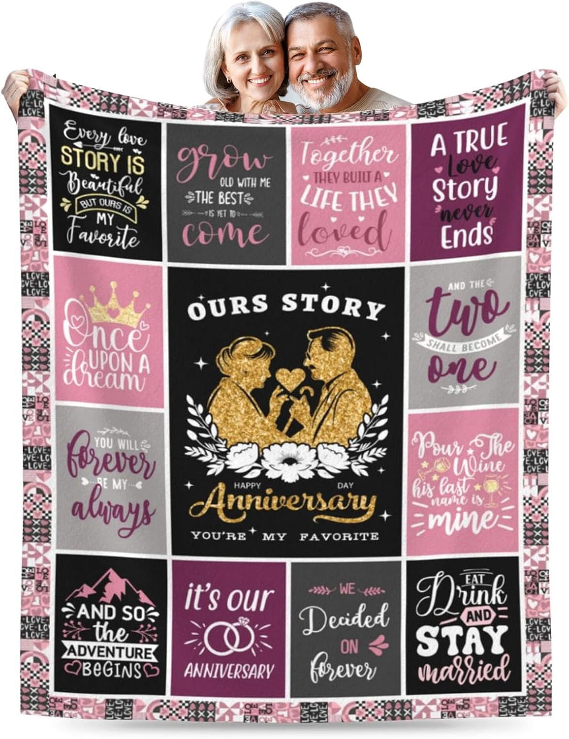 To My Gorgeous Wife, I Need You Till The End - Gift For Couples, Personalized Blanket