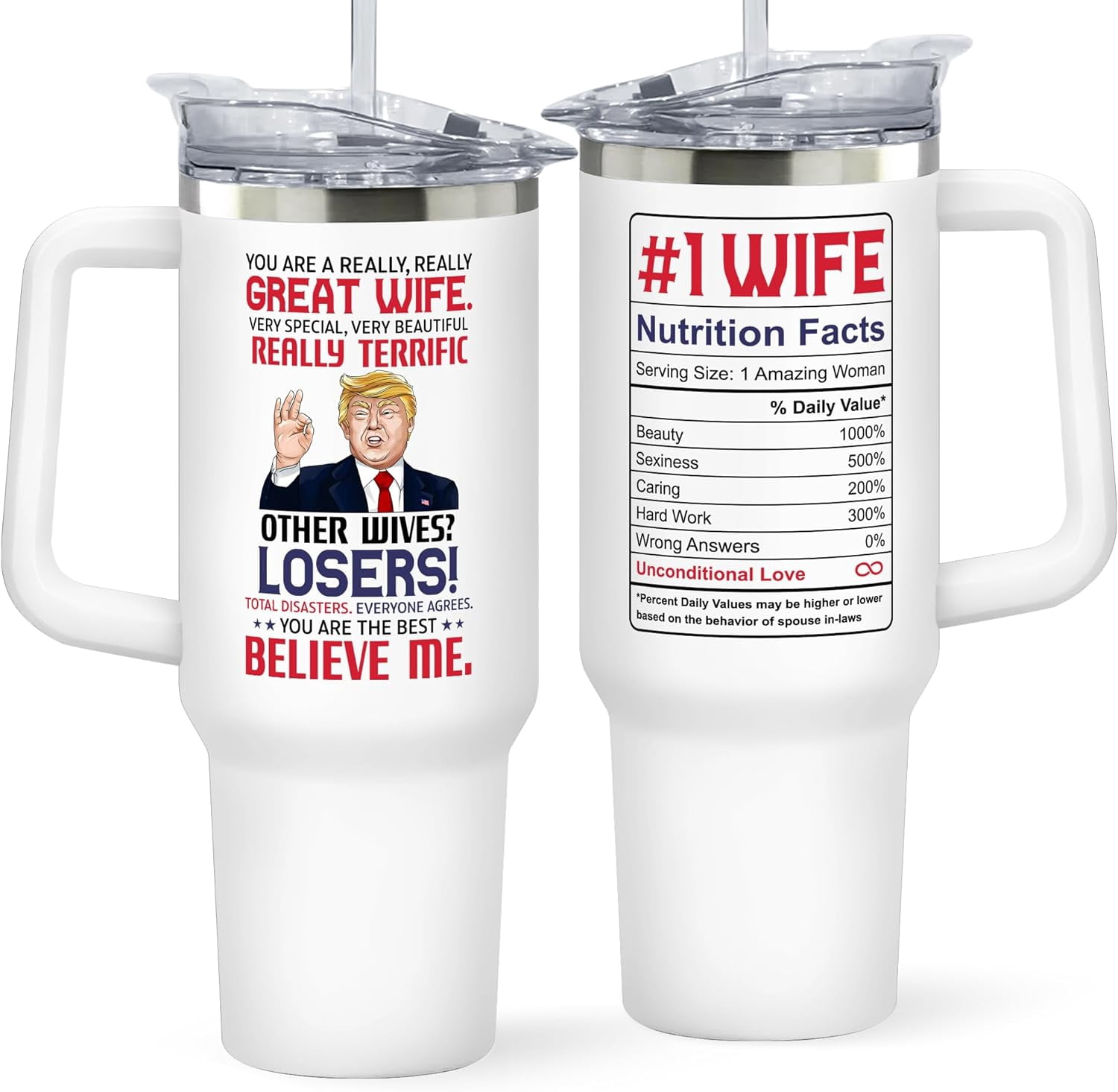 Gifts For Wife From Husband - Wife Gifts - Wedding Anniversary, Wife Birthday Gift Ideas Christmas Gifts Wife Mothers Day Gifts Romantic I Love You Gifts 40 Oz Tum - View #7