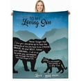 thumbnail image 1 of Gifts for Wife, to My Wife Blanket from Husband, Wife Birthday Gift Ideas, Wedding for Her, Wife Gifts from Husband, Christmas Romantic Gifts Throw Blanket 50''x60'', 1 of 5