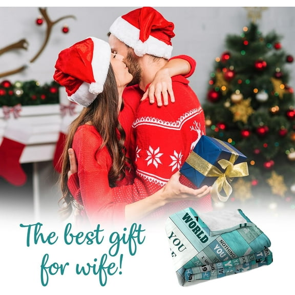 Gifts for Wife - Wife Gifts from Husband, Christmas Birthday Gifts for Wife 2024, Wife Christmas Birthday Gift Ideas, Anniversary Romantic Gifts for Wife Women, to My Wife Throw Blanket 50x60