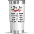 thumbnail image 1 of Gifts For Women - Christian Gifts For Women - Inspiration Religious Gifts Idea - Valentines, Christmas Gifts For Women - Birthday Gifts For Women, Mom, Friend, Sister - 20 Oz Stainless Steel Tumbler, 1 of 6