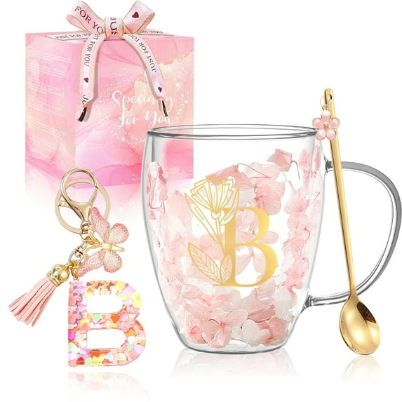 Gifts for Women Glass Coffee Mugs Unique Birthday Gift for Her Ladies Espresso Tea Cups Personalised Friendship Gifts Cute Double Walled Glass Mugs Christmas Xmas Presents for Best Friend Girlfriend