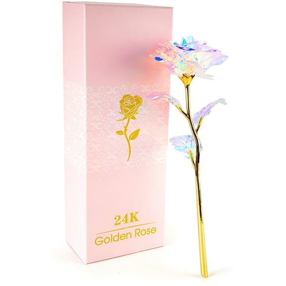 Gifts for Women,Mom Gifts Galaxy Rose Enchanted Crystal Flower Gift Mothers Day Rose Gifts from Daughter Present Ideas Birthday Gifts for Women Wife Daughters Sister Girlfriend