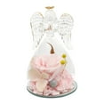 thumbnail image 1 of Gifts for Women Preserved Rose Forever Flower Eternal Roses in Glass Angel Figurines Fresh Flowers for Delivery Christmas Birthday Gift for Mom Her Wife Grandma on Valentines Day Anniversary, 1 of 7