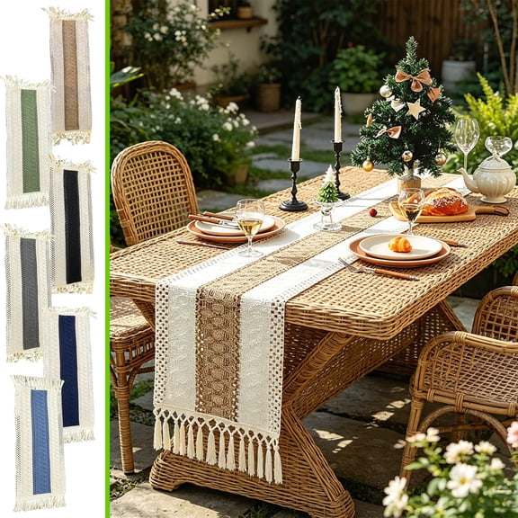 Gifts YYV Summer Style Table Runner Versatile Small Decorative Dining Table Scarf Restaurant Home Centerpiece Multi-Use Scarf For Tabletop Countertop Accent Wedding Party Decor