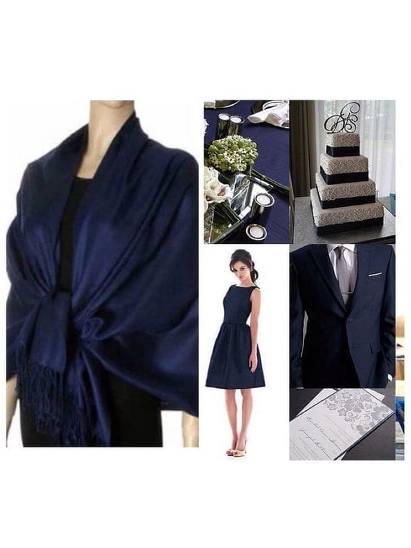 Women's Pashmina Bridal Wrap Scarf Shawl