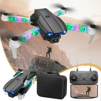 Gifts for 12 Year Old Boy, Drone with 1080P FPV Camera Remote Control Toys Gifts for Boys Girls with Altitude Hold Headless Speed Adjustment, Black
