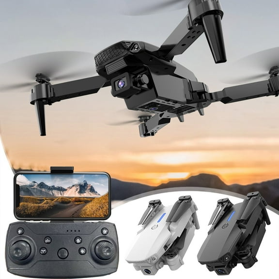 Gifts for 14 Year Old Boy, Drone with 1080P FPV Camera Remote Control Toys Gifts for Boys Girls with Altitude Hold Headless Speed Adjustment, Black