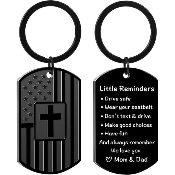 Gifts for 16 Year Old, Drive Safe Keychain for Teen daughter son, New Driver Gifts for Birthday Christmas