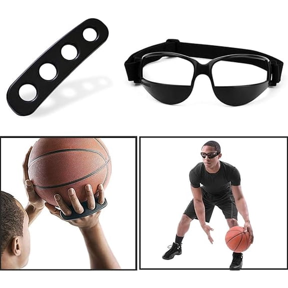 Gifts for Basketball Player, Basketball Shooting Training Aid, Dribble Goggles, Basketball Training Equipment For Kids,M