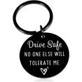 thumbnail image 1 of Gifts for Boyfriend from Girlfriend Drive Safe Keychain for Boyfriend Birthday Gifts Husband Valentines Christmas, 1 of 7