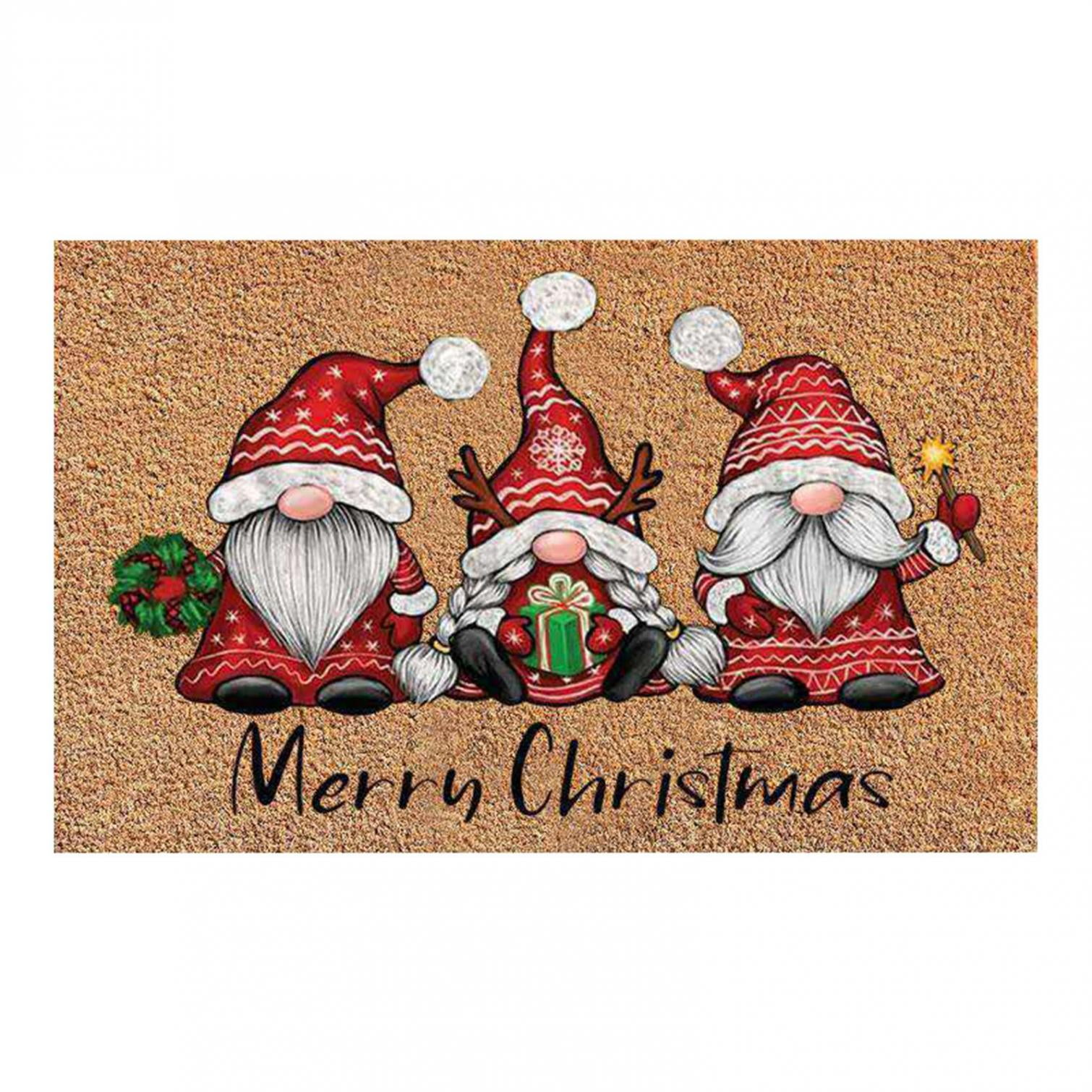 Gifts for Christmas Bidobibo Christmas Outdoor Doormat, Nonslip