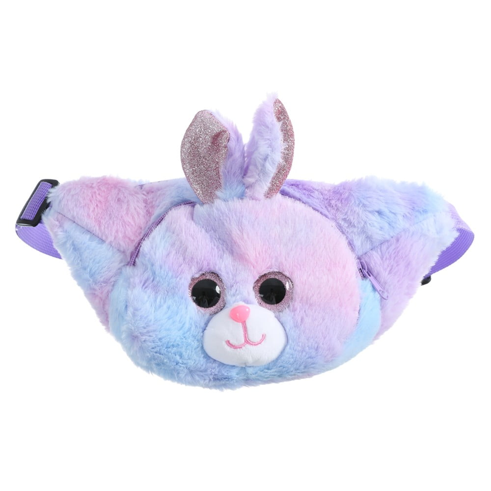 Gifts for Christmas Bidobibo Plush Fuzzy Fanny Pack Waist Bag Cute Bum Bag for Kids Girls