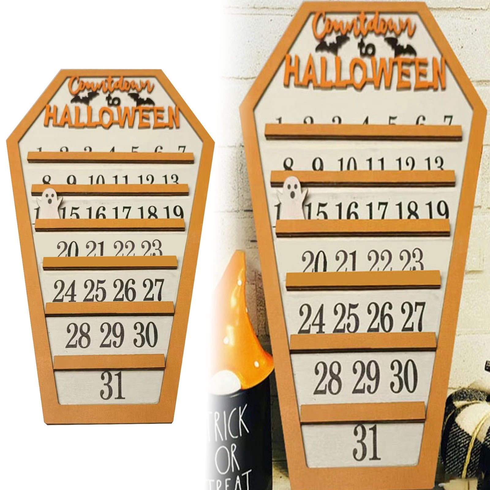 Gifts for Coworkers 2024 Advent Calendar Coffin Shape Calendar