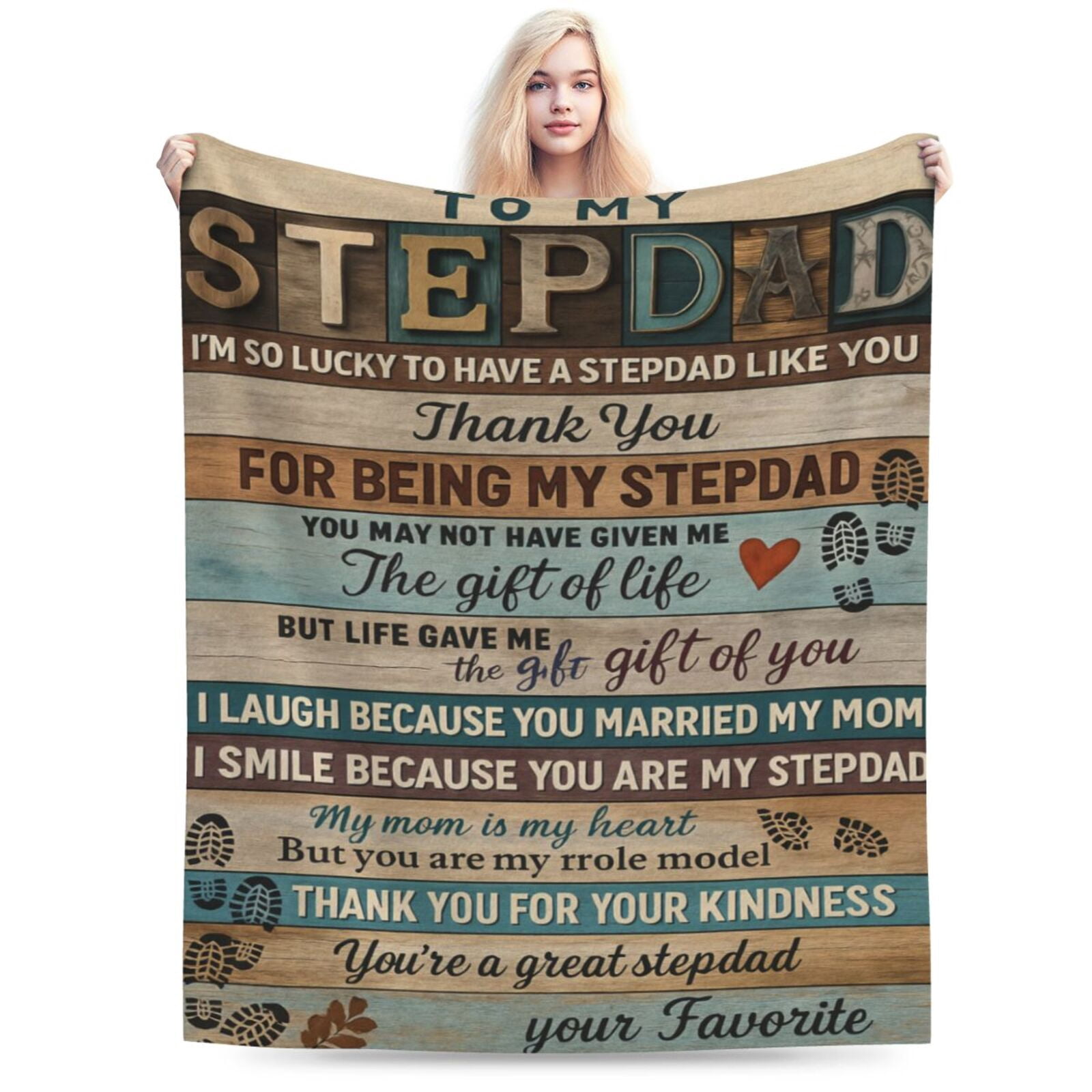 Gifts for Dad Fathers Day Dad Gifts Blanket from Daughter Son Dad ...