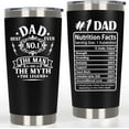 thumbnail image 1 of Gifts for Dad Tumbler, Father‘s Day Gifts from Kids Daughter Son - Best Dad Ever Gift, Birthday Gift for Father, #1 Dad Cup Tumbler, 20oz, 1 of 6