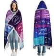 thumbnail image 1 of Gifts for Daughter Wearable Blanket Hoodie Purple Plaid Best Daughter Ever Gifts Presents for Daughter Blanket Birthday for Daughter from Mom, 1 of 6
