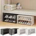 thumbnail image 1 of Gifts for Family Dormitory Shoe Rack Easy Storage Bed Storage Artifact Multi-layer Household Table Bottom Small Narrow, 1 of 8