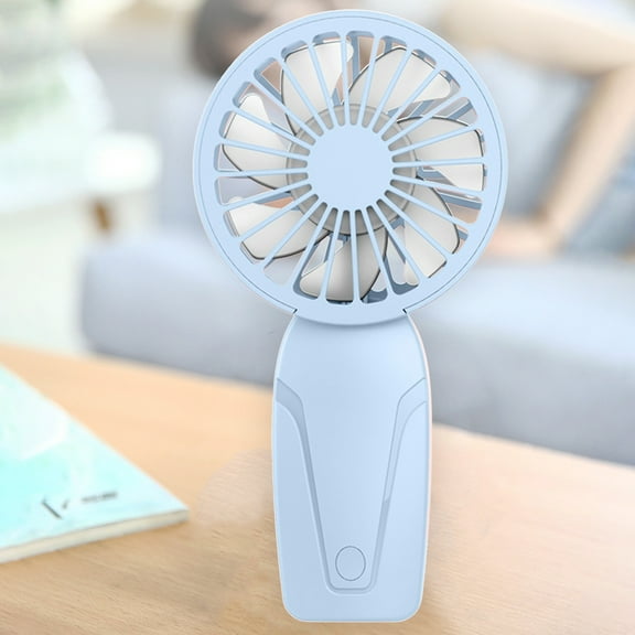 Gifts for Family Mini Fans Handheld Small Fan 2025 New Usb Charging Fan Mini Portable Advertising Gift