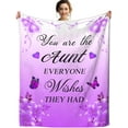 thumbnail image 1 of Gifts for Friend Blanket Throw Friends Birthday Gifts Ideas for Bestie BFF Women Girls Mothers Day Blankets to My Friend Friend Gifts 50" X40, 1 of 5