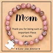 Gifts for Grandma/Nana/Mom/Aunt/Bestie, Puzzle Bracelet for Christmas/Valentines Day/Mothers Day/Birthday/Anniversary