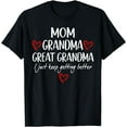 thumbnail image 1 of Gifts for Grandma from Grandkids Mom Grandma Great Grandma T-Shirt, 1 of 3