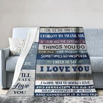 Gifts for Grandpa from Soft Flannel Blanket Birthday Fathers Day for Grandpa Grandfather Papa 50x40