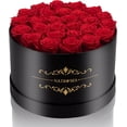 thumbnail image 1 of Gifts for Her 27 Piece Forever Preserved Roses in a Box, Flowers Delivery Birthday, Mothers Day, Red, 1 of 5