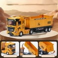 thumbnail image 1 of Gifts for Kids! Fwttom Toy Cars, Inertial Alloy Engineering Vehicle Series for Boys Excavator Concrete Tanker Truck Cranes and Bulldozer Toys, 1 of 6