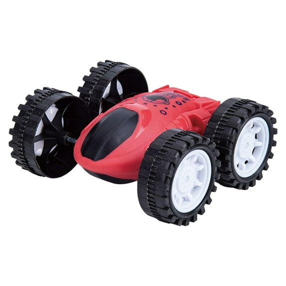 Gifts for Kids! Fwttom Toy Cars, Printing Frictional Toy Car Children Shock Absorbing Off-Road Vehicle Toys 360° Rotating Drift Stunt-Country Toy Car