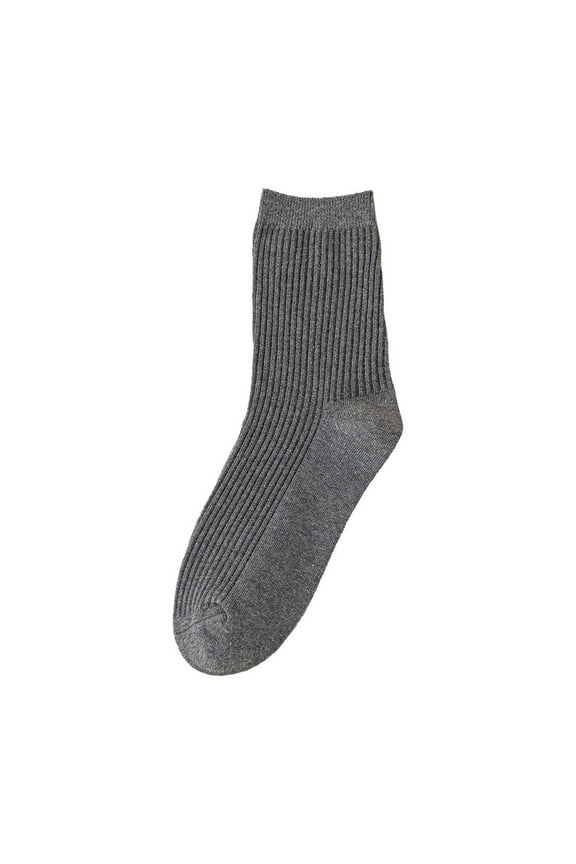 Gifts for Men Crew Socks for Women Low Cut Cushioned Soft Fitness Cotton Casual Mens Ankle Socks Dark Gray