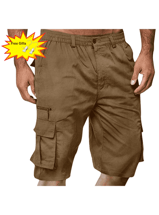 衝撃特価 Shorts Mens in Shorts Cargo Mens | Walmart.com - Brown パンツ