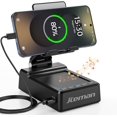thumbnail image 1 of Gifts for Men Women,Adjustable Cell Phone Stand with Bluetooth Speaker and Charging Function,Cool Tech Gadgets Gift Idea for Dad Mom Birthday, 1 of 4