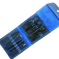 thumbnail image 1 of Gifts for Men/Women, Stainless Steel Manicure Set with PU leather , Personal care tool, 1 of 5