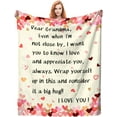thumbnail image 1 of Gifts for Mom Blanket Mother's Day Birthday Gifts for Mom Throw Blanket Soft Warm Blankets Gift for Mom from Daughter Son 50"X40", 1 of 5