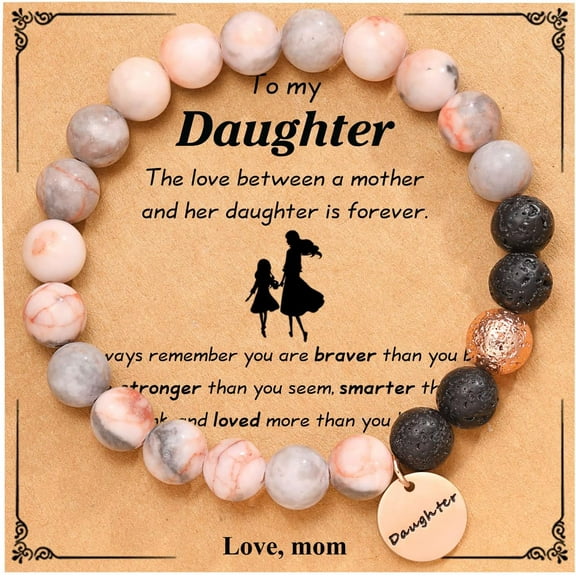 Gifts for Mom Daughter Sister Granddaughter Women Elastic Rope Bracelet Anniversary Birthday Present Fashion Jewelry